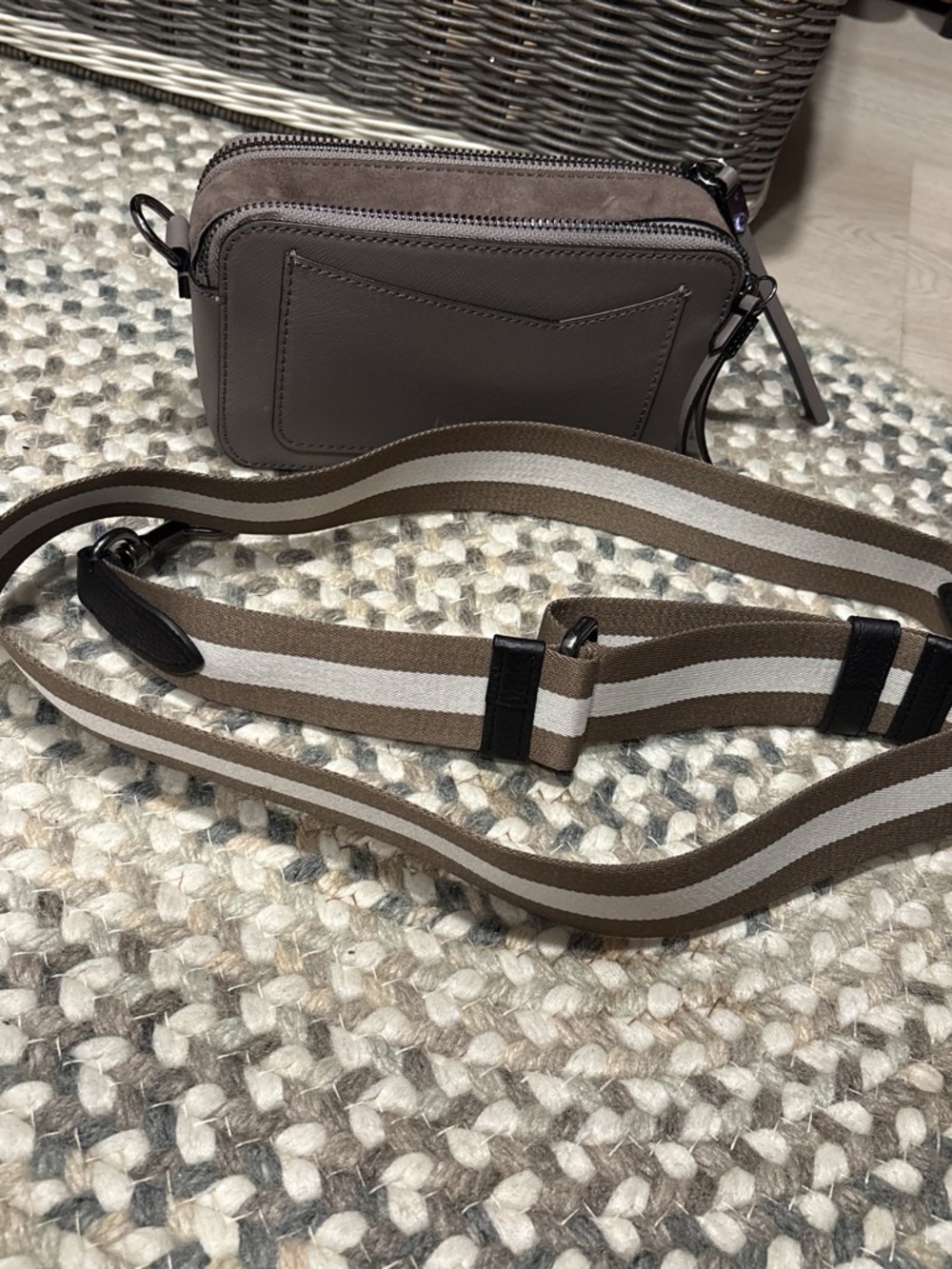 botkier Cobble Hill Crossbody Bag Brown